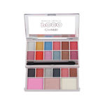 Buy MARS Poco Face Makeup and eyeshadow Palette with Slider Case | Free Applicator | Long Wearing | Highly Pigmented and Easy to Blend | 21 Shades (20 gm) (01-Multicolor) - Purplle