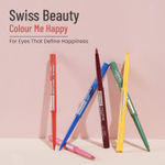 Buy Swiss Beauty Colour Me Happy Eyeliner | Waterproof & Smudge-Proof | Long-Lasting |3-Pink alperose 0.4 gm - Purplle