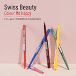 Buy Swiss Beauty Colour Me Happy Eyeliner | Waterproof & Smudge-Proof | Long-Lasting |10-Tulip Green 0.4 gm - Purplle