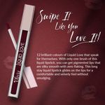 Buy Olivia Liquid Love LipstickSangria Wine 1 - 10 ml - Purplle