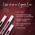 Buy Olivia Liquid Love LipstickSangria Wine 1 - 10 ml - Purplle