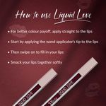 Buy Olivia Liquid Love LipstickSangria Wine 1 - 10 ml - Purplle