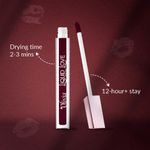 Buy Olivia Liquid Love LipstickSangria Wine 1 - 10 ml - Purplle
