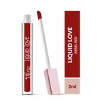 Buy Olivia Liquid Love LipstickRebel Red 5 - 2 ml - Purplle