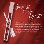 Buy Olivia Liquid Love LipstickRebel Red 5 - 2 ml - Purplle