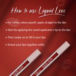 Buy Olivia Liquid Love LipstickRebel Red 5 - 2 ml - Purplle