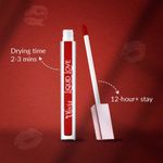 Buy Olivia Liquid Love LipstickRebel Red 5 - 2 ml - Purplle