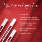 Buy Olivia Liquid Love LipstickRuby Rose 6 - 2 ml - Purplle