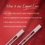Buy Olivia Liquid Love LipstickRuby Rose 6 - 2 ml - Purplle
