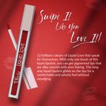 Buy Olivia Liquid Love LipstickRuby Rose 6 - 2 ml - Purplle