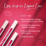 Buy Olivia Liquid Love LipstickCoral Lush 9 - 2 ml - Purplle