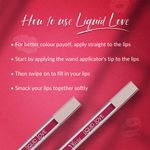 Buy Olivia Liquid Love LipstickCoral Lush 9 - 2 ml - Purplle