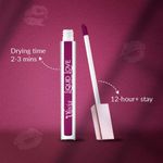 Buy Olivia Liquid Love LipstickPlum Pop 12 2 ml - Purplle