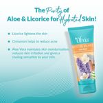 Buy Olivia Moisture Balance Face Wash with Aloe Vera Licorice and Cinnamon Extracts, Paraben Free (100 ml) - Purplle