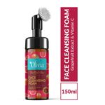 Buy Olivia Youthful Glow Face Cleansing Foam, Built in Brush Face Wash for Deep Cleansing, Massage, exfoliate, Glowing Bright Skin with Grapefruit Extract & Vitamin C (150 ml) - Purplle