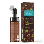 Buy Olivia Daily Skin Boosting Face Cleansing Foam, Built in Brush Face Wash for Deep Cleansing, Massage, exfoliate, Glowing Bright Skin with Coffee Extract & Olive Oil (150 ml) - Purplle