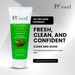 Buy BGood| Tea Tre Neem Face Wash 100ml | Winter & Summer Skin Care Combo Kit| Paraben Free Tea Tree Neem Face wash for Women & Men, Anti Acne Face Wash for Oily Skin, Oily Skin Cleanser| Face Care - Purplle