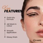 Buy MARS Glossy Liquid Eye Got This Eyeliner | Quick Drying & Smudge Proof | Long Lasting Eye Liner with Fine Tip (7 ml) - Purplle
