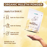 Buy TruHabit Mulethi Powder for Face, Mulethi Powder for Eating & hair (200 gms) - Purplle