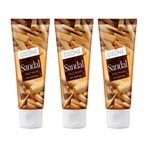 Buy Ozone Sandal Face Wash 100 ML - Pack of 3 - Purplle