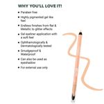 Buy Recode Turning Heads Crayon Gel Eyeliner/Kajal- 06- Nude on point - Purplle