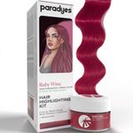 Buy Paradyes Ammonia Free Semi-permanent Hair Color Highlighting Kit (Ruby Wine) - Purplle