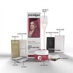 Buy Paradyes Ammonia Free Semi-permanent Hair Color Highlighting Kit (Ruby Wine) - Purplle