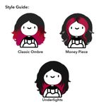 Buy Paradyes Ammonia Free Semi-permanent Hair Color Highlighting Kit (Ruby Wine) - Purplle