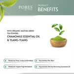 Buy PORES Be Pure Matcha Green Tea Clay Face Mask | Glowing, Soothing & Moisturizing Skin for Women Men -100 gm - Purplle