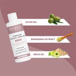 Buy PORES Be Pure Hydrolysed Keratin & Argan Hair Oil, for Smooth, Shiny, Strong, Long & Thick Hair With Olive Oil for Hair | Restore & Nourish Damaged hair | Parabens & Sulphate free | Men & Women - 100 Ml - Purplle