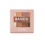 Buy MARS 12 Shades Back to Basics Eyeshadow Palette with Free Applicator | Matte | Shimmer | Beginner Friendly & Long Lasting Eye Shadow Palette (14.4 gm) (Shade-02) - Purplle