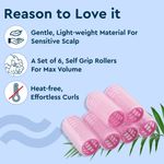 Buy GUBB Hair Rollers Medium - 6 Hair Curlers color may very - Purplle