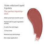 Buy Diam Beauty Matte-nificient Liquid Lipstick - Nude Attitude 5ml - Purplle
