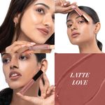 Buy Diam Beauty Matte-nificient Liquid Lipstick - Latte Love 5ml - Purplle