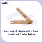 Buy GUBB Nail Clipper For Men & Women - Gold Nail Cutter - Purplle