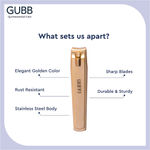 Buy GUBB Nail Clipper For Men & Women - Gold Nail Cutter - Purplle