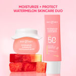 Buy Dot & Key Watermelon Cooling Summer Essentials Duo SPF 50 PA+++ - 110 gms | Mositurizer Sunscreen - Purplle