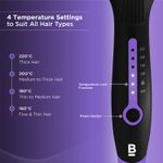Buy BBLUNT Pro Insta Smooth Hair Straightening Brush 2X Better Frizz Control - Purplle