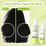 Buy WishCare Triple Bond Repair Booster Serum - 10% AminoPeptide Complex - Repairs Damaged & Frizzy Hair 100 ml - Purplle