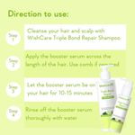 Buy WishCare Triple Bond Repair Booster Serum - 10% AminoPeptide Complex - Repairs Damaged & Frizzy Hair 100 ml - Purplle