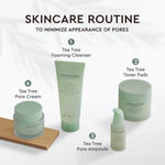 Buy The Face Shop Tea Tree Pore Clarifying Gel Cleanser | Mild Foaming Face Wash With AHA, Ip BHA, PHA & Hyaluronic Acid for Acne-Prone Skin | 150 ml - Purplle