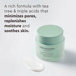 Buy The Face Shop Tea Tree Pore Cream With AHA, Ip- BHA, PHA & Hyaluronic Acid, For Oily & Acne Skin 50ml - Purplle