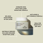 Buy The Face Shop The Therapy Vegan Blending Cream, Organic Vegan 2 in 1 gel & cream based anti aging cream 60 ml - Purplle