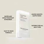 Buy The Face Shop The Therapy Sunscreen Stick SPF50+ PA++++, Water Resistant, UVA/B Protection 18 gm - Purplle