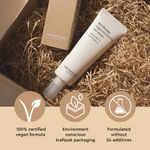 Buy The Face Shop The Therapy Vegan Serum Sunscreen SPF 50+ PA++++ with Niacinamide, UVA/B Protection 50 ml - Purplle