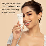Buy The Face Shop The Therapy Vegan Serum Sunscreen SPF 50+ PA++++ with Niacinamide, UVA/B Protection 50 ml - Purplle