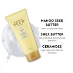 Buy The Face Shop Mango Seed Creamy Foaming Cleanser with ceramide & shea butter, face wash apt for dry skin 150 ml - Purplle