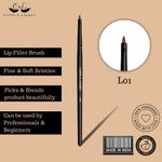 Buy Cuffs N Lashes Makeup Brushes, L01 Lip Filler Brush - Purplle