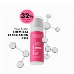 Buy Conscious Chemist Advanced Resurfacing Peeling Solution 25% AHA, 2% BHA, 5% PHA Anti Aging Serum, Exfoliating Serum, Face Serum for Men & Women - Derm Date, 30 ml - Purplle