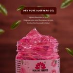 Buy Healthy Forever Royal Rose Gel with Pure Aloe Vera for All Skin Type, Face & Hair (Pack of 1) 120 g - Purplle